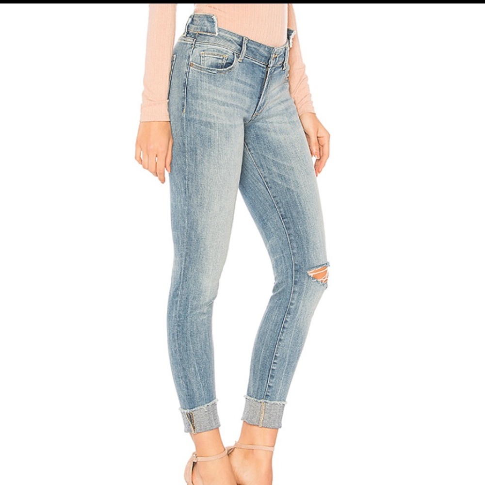 DL1961 Farrow Skinny in Amarillo Denim.